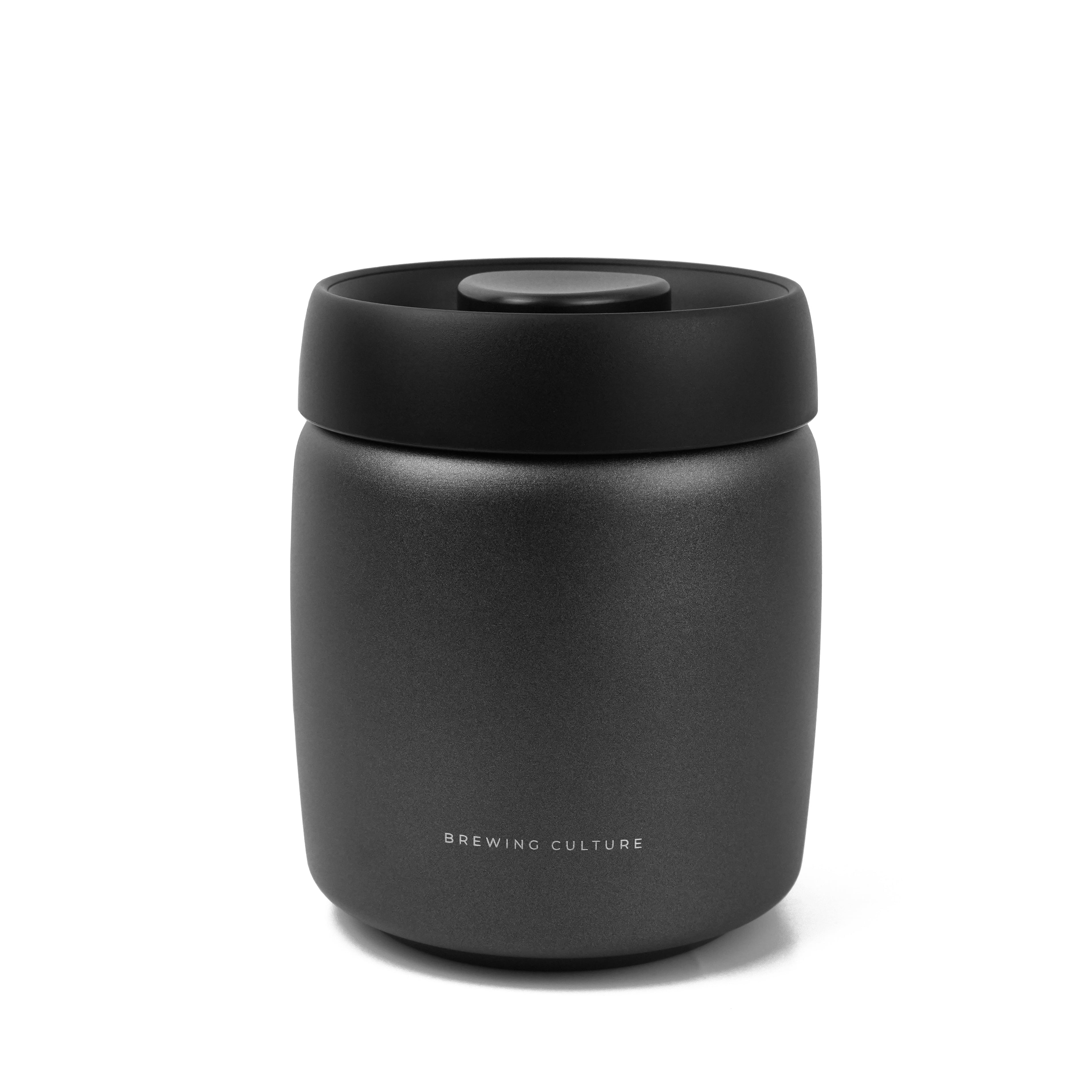 BC Vacuum Sealed Coffee Canister Black